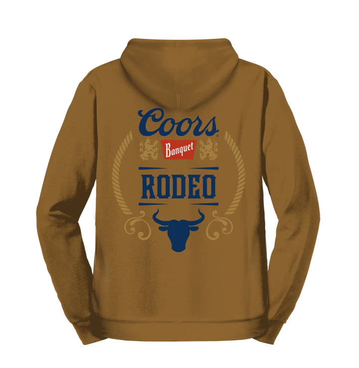 Load image into Gallery viewer, 72332 - Coors Rodeo Hooded Sweatshirt - Brown
