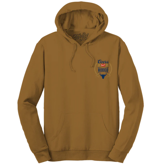 72332 - Coors Rodeo Hooded Sweatshirt - Brown