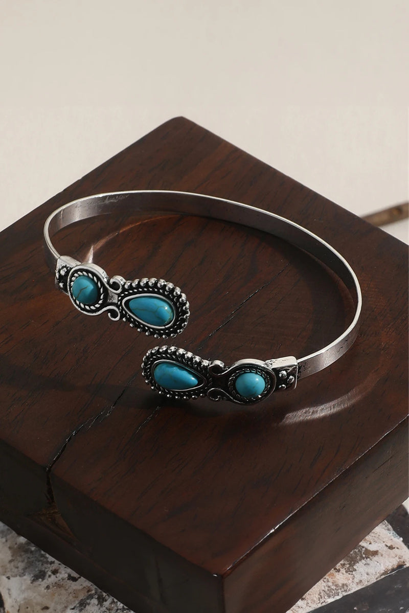Load image into Gallery viewer, DLLBC 6 - Skobeloff Western Turquoise Stone Bracelet
