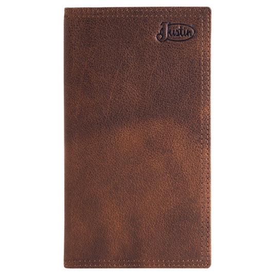 2610495662 - Justin Rodeo Wallet Medium Tan Buffalo