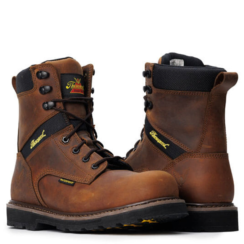 Load image into Gallery viewer, 804-4243 - Thorogood Job-Site Series – 8″ Crazy Horse Waterproof Safety Toe
