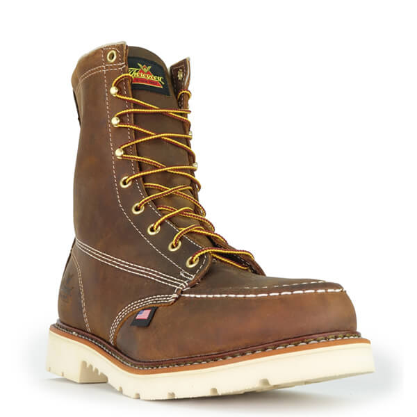 Load image into Gallery viewer, 804-4378 - Thorogood American Heritage – 8″ Trail Crazyhorse Safety Toe – Moc Toe Maxwear90
