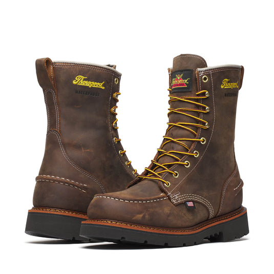 814-3890 - Thorogood 1957 Series – Waterproof – 8″ Moc Toe