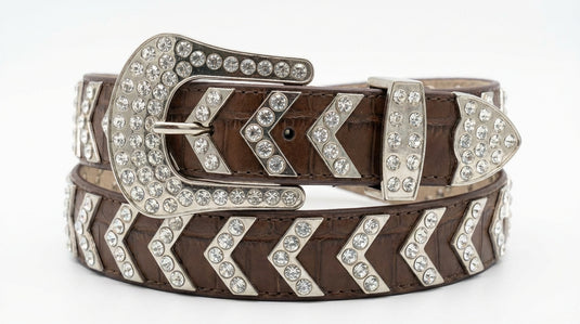 N3489402 - Nocona Women's Brown Belt