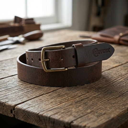 22224BE7 - Chippewa Men's Belt Crazy Horse Leather