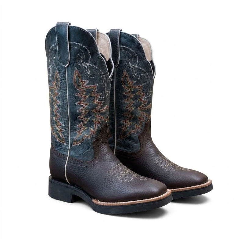 Load image into Gallery viewer, CP8003 - Cowboy Prayer Chocolate Brown Cowboy Boot
