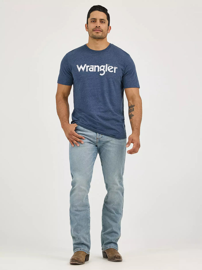 Load image into Gallery viewer, 77MWZBR - Men's Wrangler Retro® Slim Fit Bootcut Jean BR Wash
