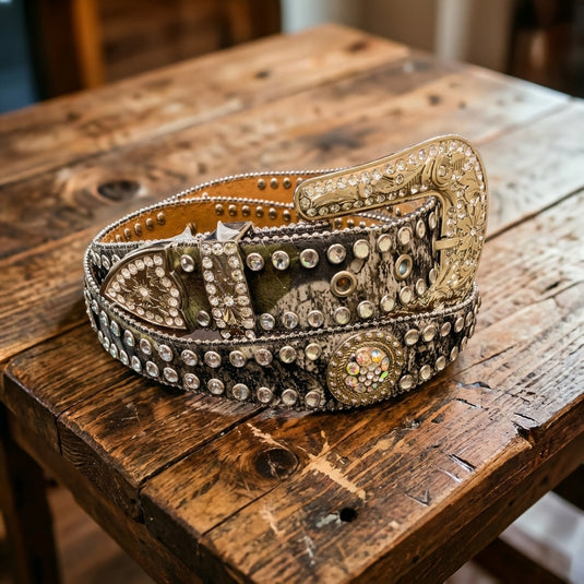 N35120222 - Nocona Women's Mossy Oak Belt