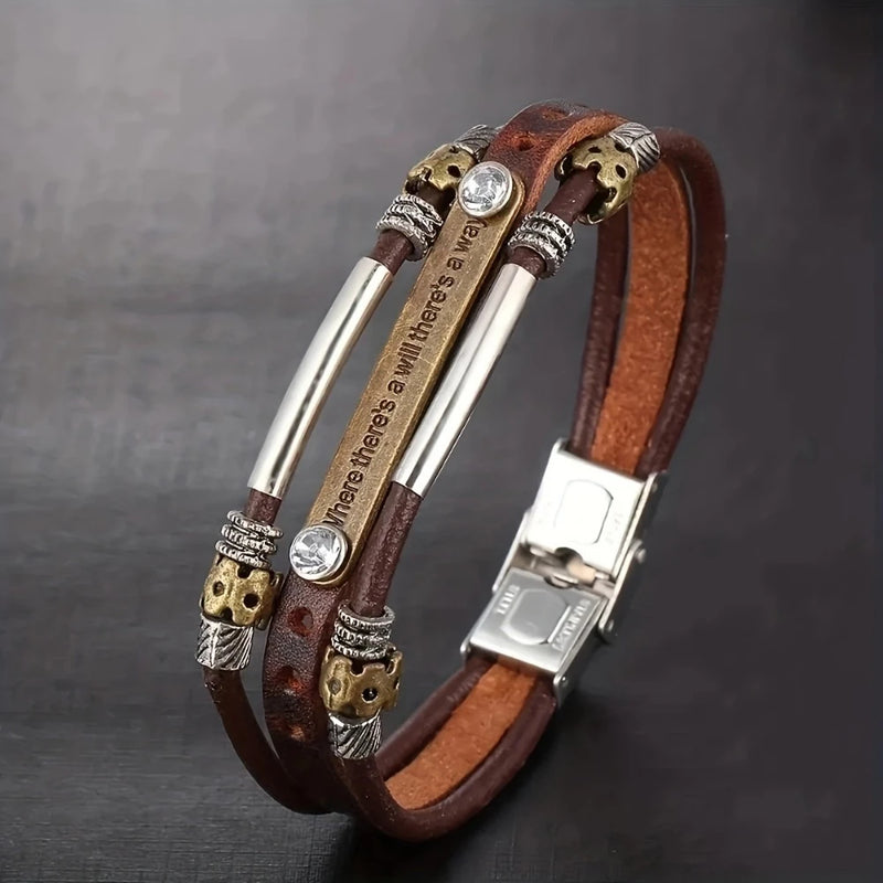 Load image into Gallery viewer, TMBC37 - Where There&#39;s a Will Layered Bracelet
