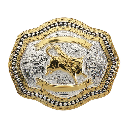901 - Kids’ Scallop Bull Rider Black Buckle