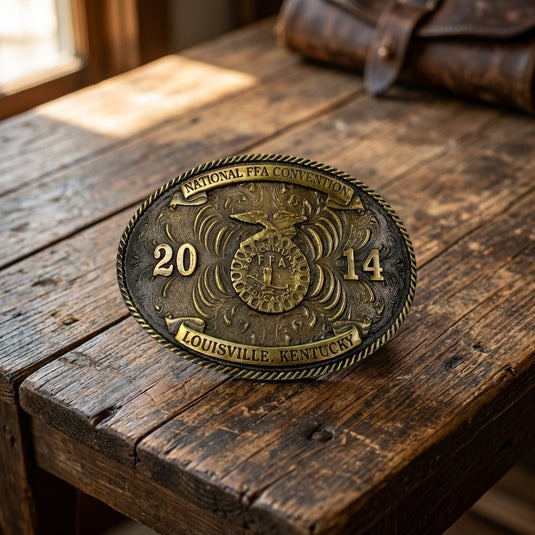 FFA 2014 - Montana Silversmith 2014 Collector Convention Buckle