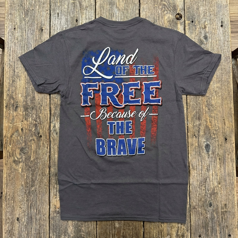 Load image into Gallery viewer, 6156 - Southern Addiction Land Of The Free T Shirt
