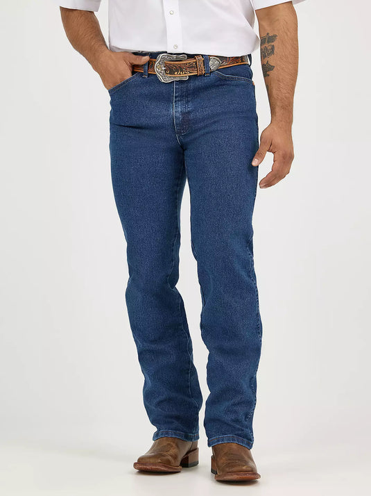 936AFGK - Wrangler® Cowboy Cut® Slim Fit Active Flex Jeans in Stonewash