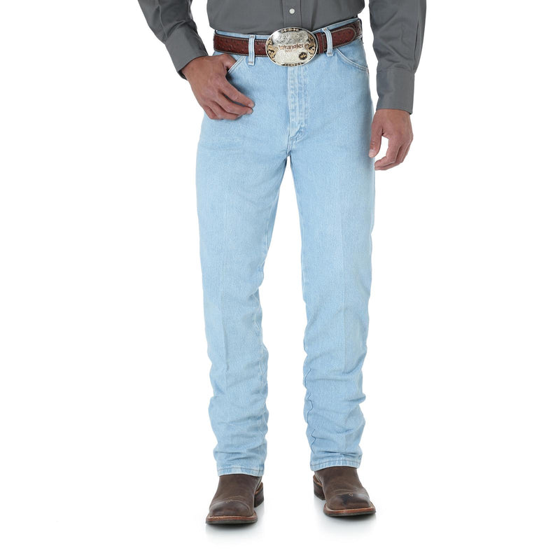 936GBH - Wrangler Cowboy Cut Slim Fit Jean In Bleach – D & D Outfitters
