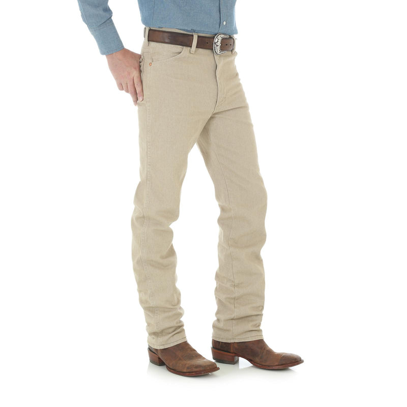 Load image into Gallery viewer, 936TAN - Wrangler Cowboy Cut Slim Fit Jean In Prewashed Tan
