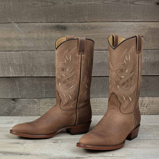 1802 - RockinLeather Men's Mad Dog Cowhide Western Boot With Pointed Toe