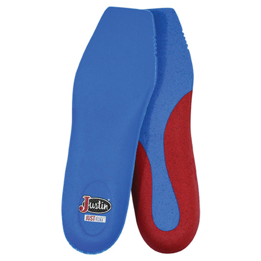 9593LBL - Justin Performance Insole Square Toe Blue