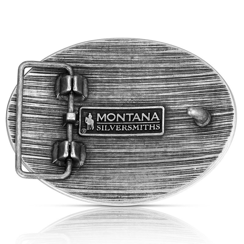 Load image into Gallery viewer, A1053S - Montana Silversmiths Show Lamb Antiqued Buckle
