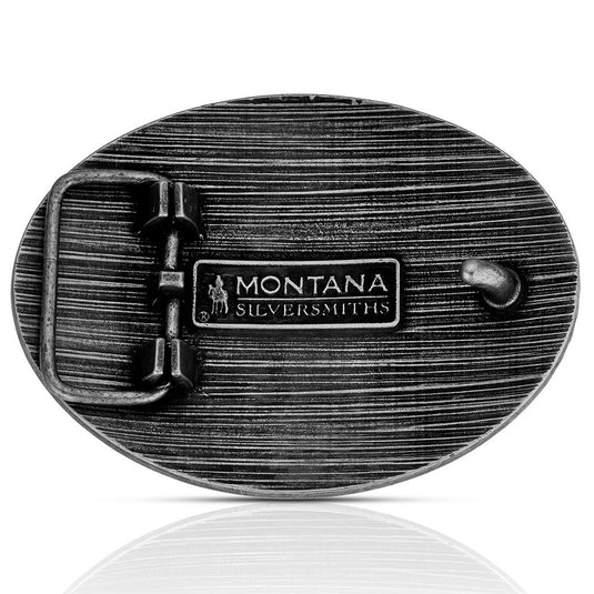 A1081 - Montana Silversmiths Frontier Pride Buckle