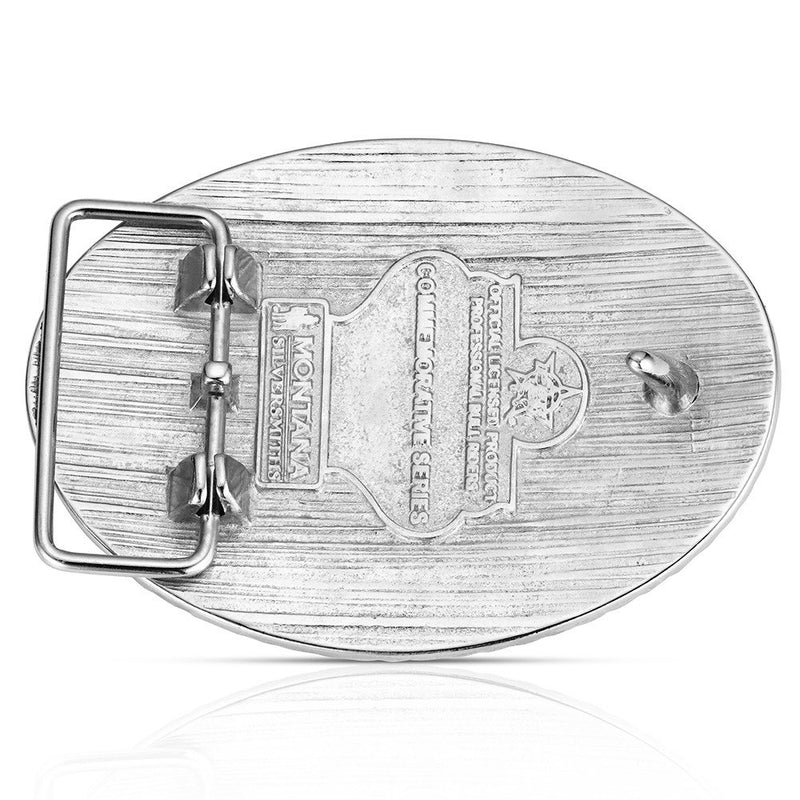Load image into Gallery viewer, A1092PBR - Montana Silversmiths Eight Seconds Style PBR Buckle
