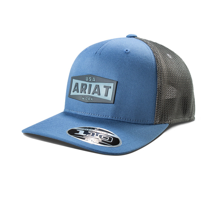 A290001027 - Ariat Work Cap Silicon Patch Blue