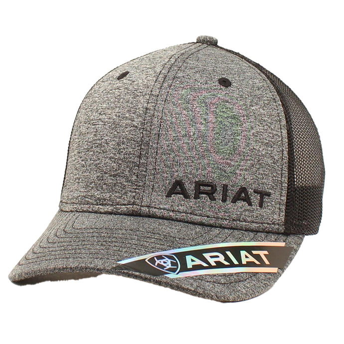 A300005001  - Ariat Men's Heathered Grey Cap