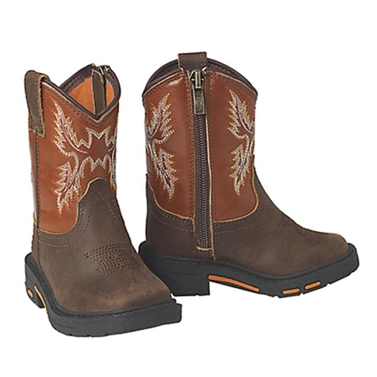 A441000002 - Ariat Lil' Stompers Workhog Brown Boots