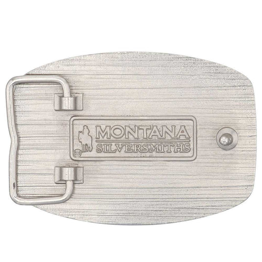 A872 - Montana Silversmiths Radiating Center of it All Arrow Belt Buckle