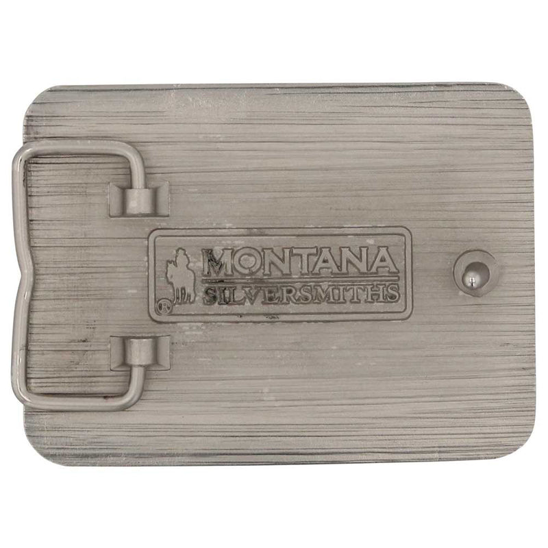 Load image into Gallery viewer, A897CK - Montana Silversmiths You&#39;ll Remember, Chris Kyle Attitude Belt Buckle
