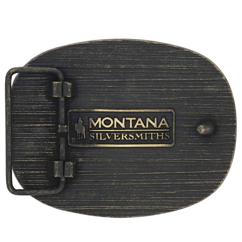 Load image into Gallery viewer, A902 - Montana Silversmiths Gadsden Snake Heritage Attitude Buckle
