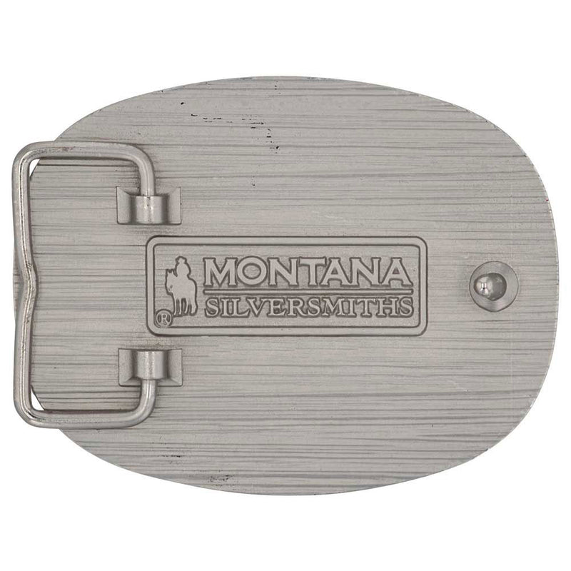 Load image into Gallery viewer, A903 - Montana Silversmiths Don&#39;t Tread On Me Roped Attitude Buckle
