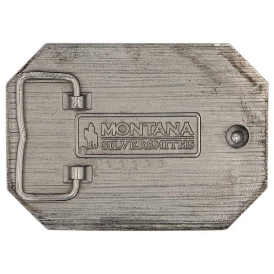 A904CK - Montana Silversmiths The Legend Chris Kyle Attitude Belt Buckle