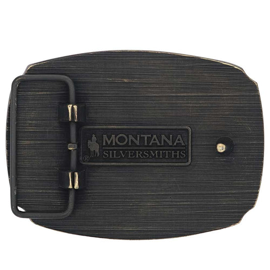 A934 - Montana Silversmiths In God We Trust Heritage Attitude Buckle
