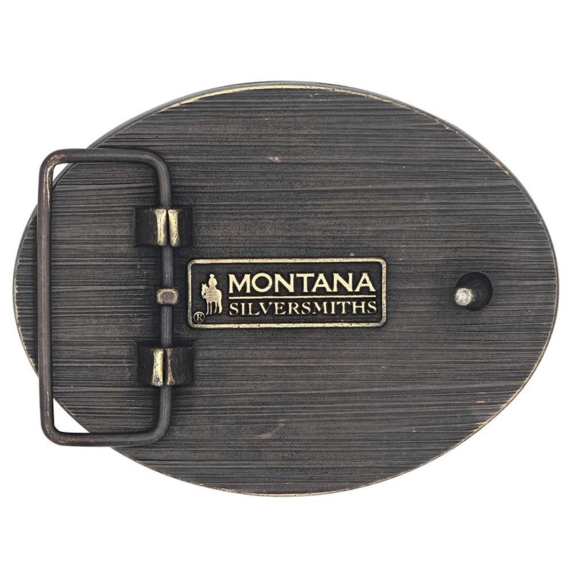 Load image into Gallery viewer, A944C - Montana Silversmiths Patriot&#39;s Faith Attitude Buckle
