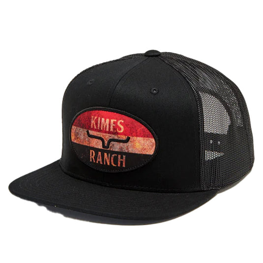 KM4 - American Standard Trucker Hat - Black