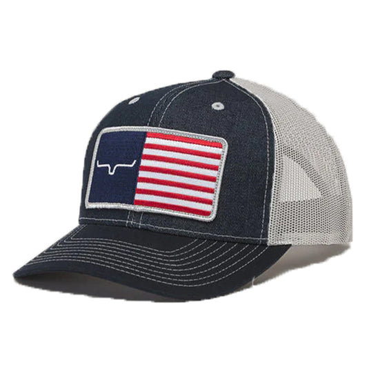 KM6 - American Trucker Hat - Denim