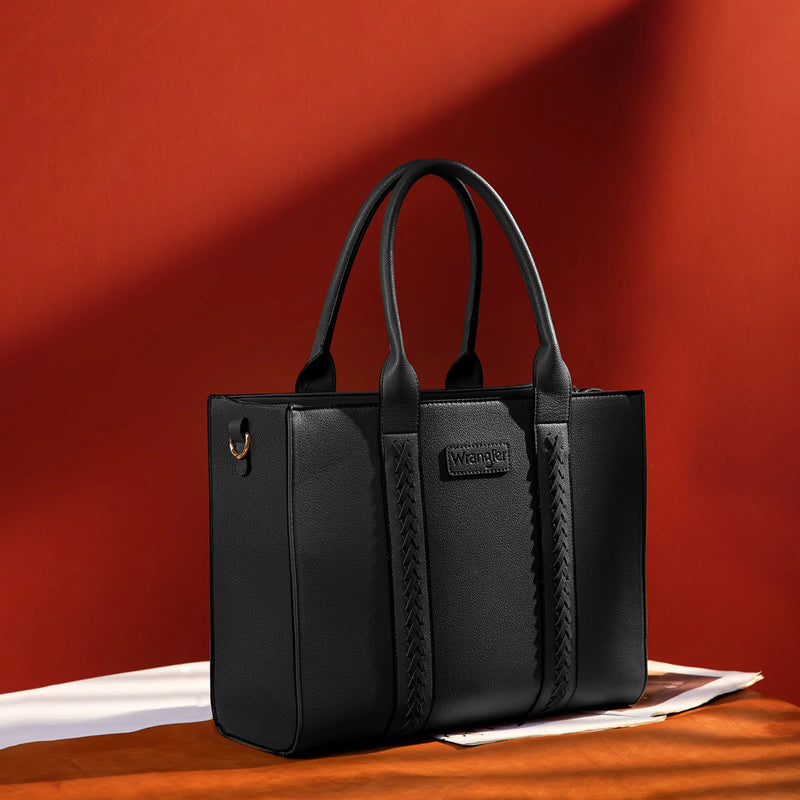 Load image into Gallery viewer, WG70-8317BK - Wrangler Carry-All Tote/Crossbody - Black
