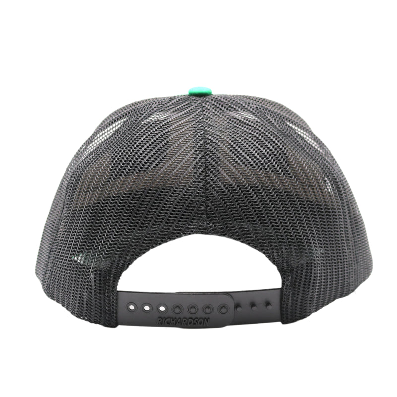 Load image into Gallery viewer, CP108 - Cowboy Prayer 3D Gray Kelly Green/Black Cap
