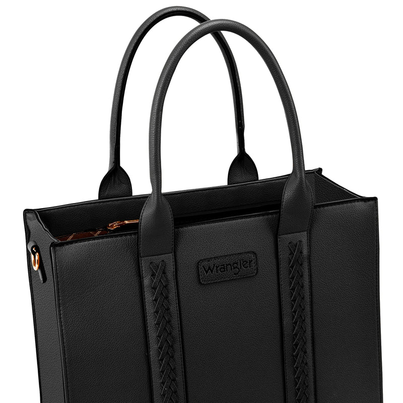 Load image into Gallery viewer, WG70-8317BK - Wrangler Carry-All Tote/Crossbody - Black
