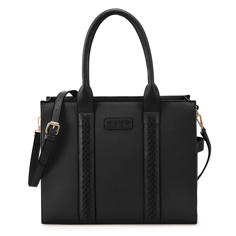 Load image into Gallery viewer, WG70-8317BK - Wrangler Carry-All Tote/Crossbody - Black
