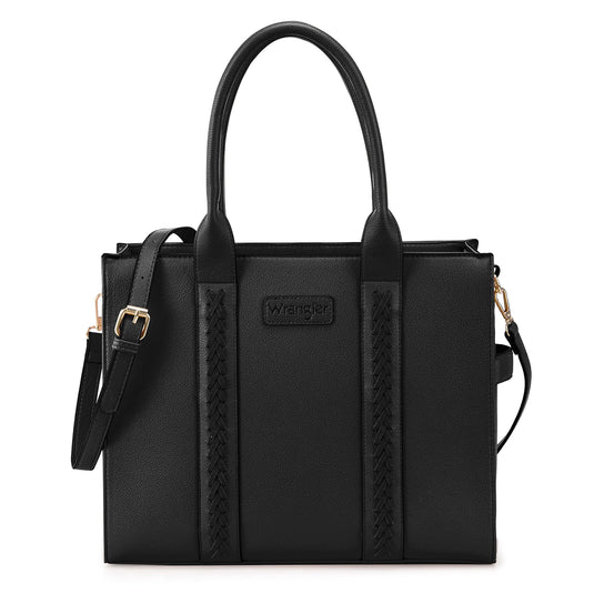 WG70-8317BK - Wrangler Carry-All Tote/Crossbody - Black