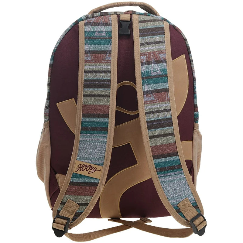 Load image into Gallery viewer, BP061SPBU - Hooey  &quot;Recess&quot; Serape/Tan &amp; Burgundy Backpack
