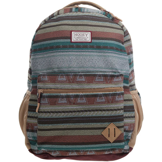 BP061SPBU - Hooey  "Recess" Serape/Tan & Burgundy Backpack