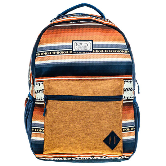 BP071BLSP - Hooey  "Recess" Navy Blue W/ Serape Backpack