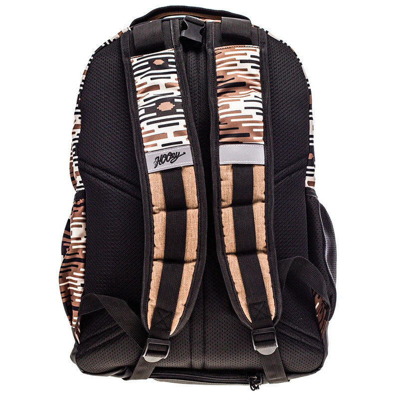 Load image into Gallery viewer, BP074TNBK - Hooey &quot;Ox&quot; Hooey Backpack Tan &amp; Black w/Aztec
