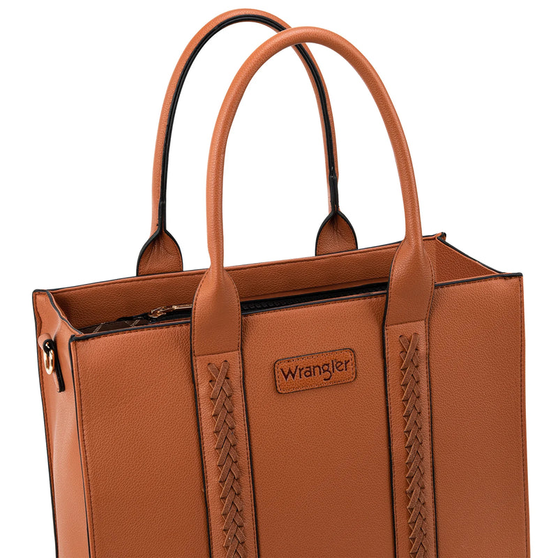 Load image into Gallery viewer, WG70-8317BR - Wrangler Carry-All Tote/Crossbody - Brown
