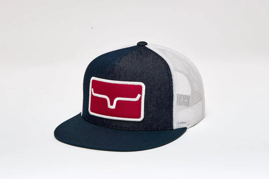 KM29 - Kimes Ranch Banner Ventilated Hat - Denim