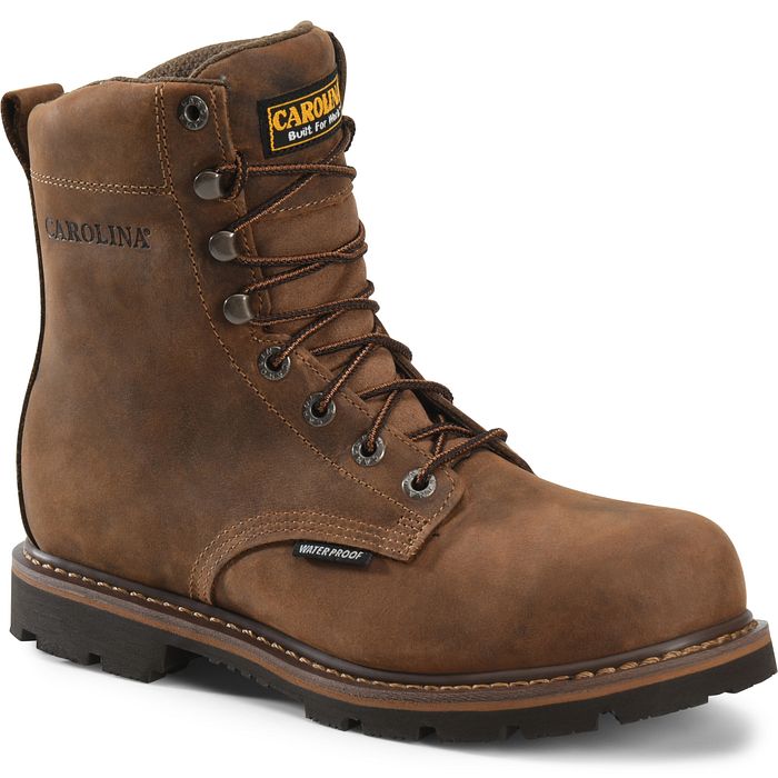 Load image into Gallery viewer, CA3557 - Carolina Installer 8&quot; Steel Toe Waterproof Work Boot
