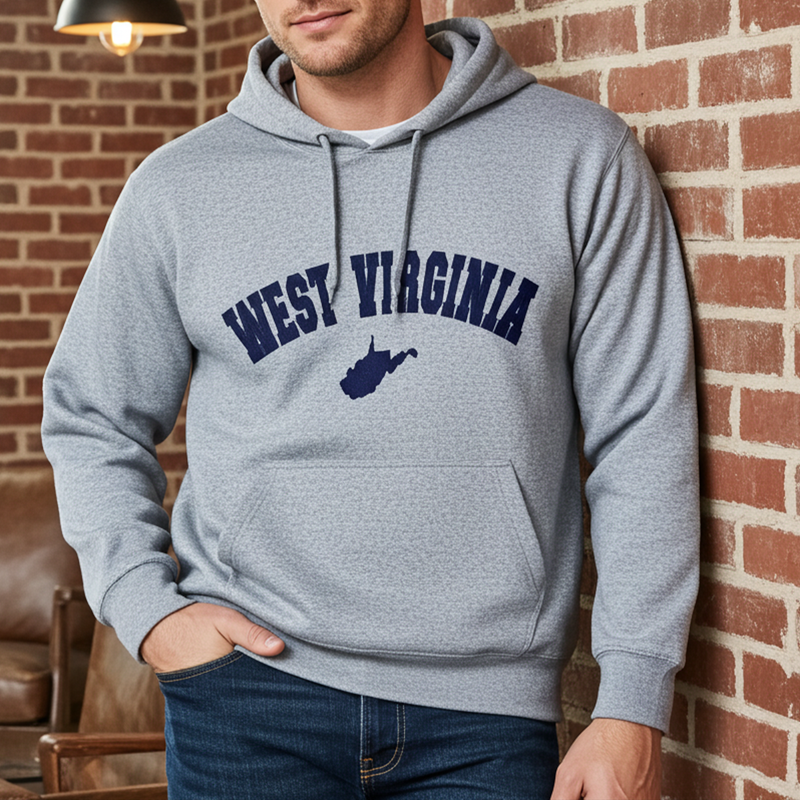 Load image into Gallery viewer, CALGWV - WV Light Grey Hoodie
