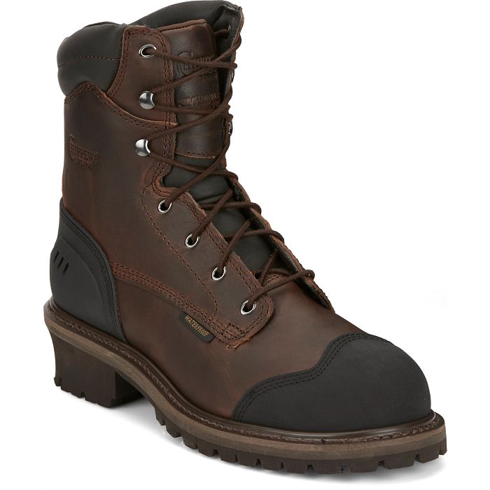 Load image into Gallery viewer, 55053 - Chippewa Men&#39;s Aldarion 8&quot; Waterproof Comp Toe Insulated Logger
